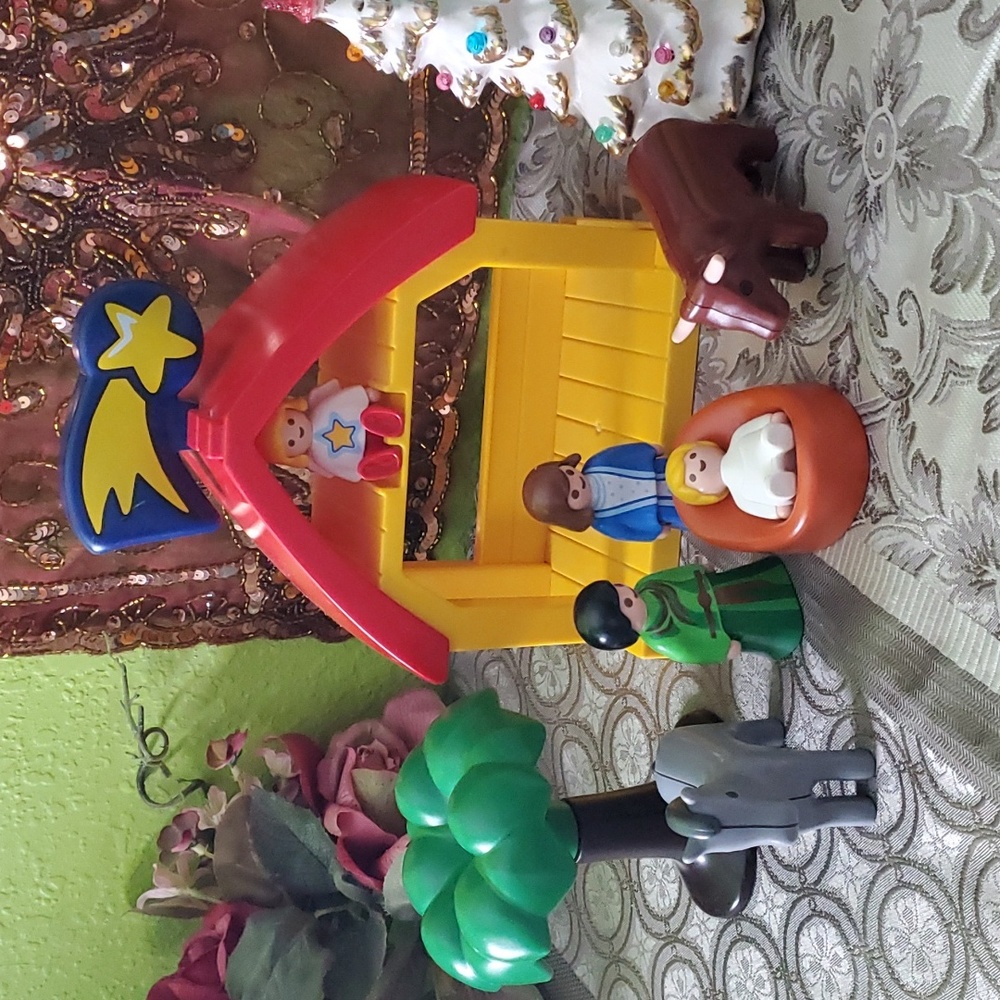 Playmobil First Nativity Set 6786 Mary Joseph Baby Jesus